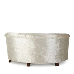 Cosmo Chair Embossing Fleece Upholstered Accent Sofa Chair - Nice Maple