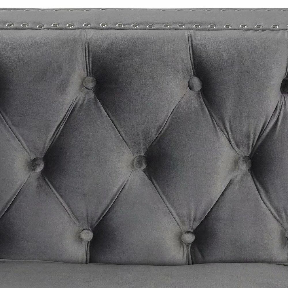 Livup Chesterfield Sofa Set - Nice Maple