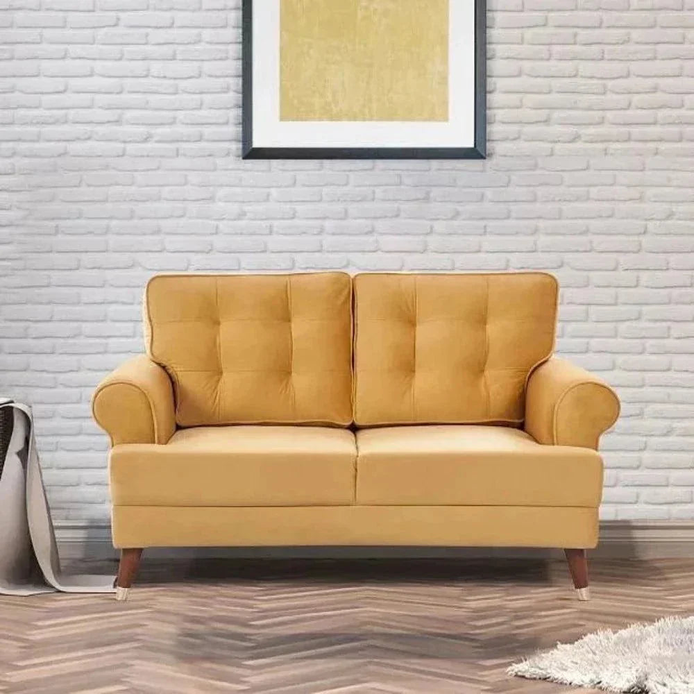 Mosco Straight Line Sofa Set - Nice Maple