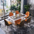 Mexican Luxury 6 Seater Dining Table - Nice Maple