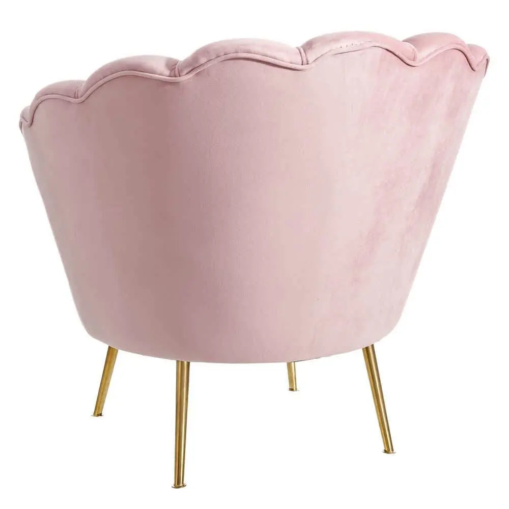 Butterfly Accent Chair in Pink Color - Nice Maple