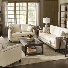 GoPro Line Sofa Set in Beige - Nice Maple