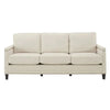 GoPro Line Sofa Set in Beige - Oak Inside
