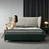 Yollo Luxury Upholstered Bed in Leatherette