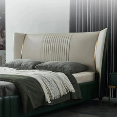 Yollo Luxury Upholstered Bed in Leatherette