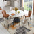 Umrao Luxury 6 Seater Dining Table - Nice Maple