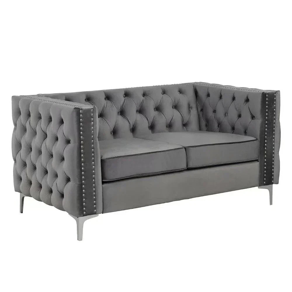 Livup Chesterfield Sofa Set - Nice Maple