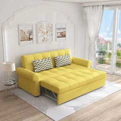 Marine Sectional Storage Sofa Cum Bed - Nice Maple