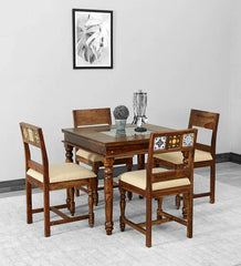 Unicorn 4 Seater Dining Table in Natural Color - Nice Maple