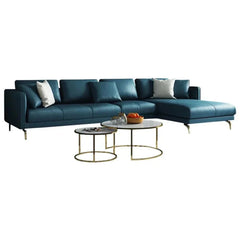Pluto Luxury Modern Leatherette Sofa Set in Green - Nice Maple