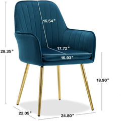 Oppo Suede Accent Chair - Nice Maple
