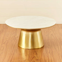 Nano Center Table in Gold Finish