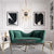 Lucifer Wing Luxury Modern Suede Sofa Set