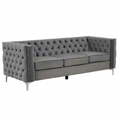 Livup Chesterfield Sofa Set - Nice Maple