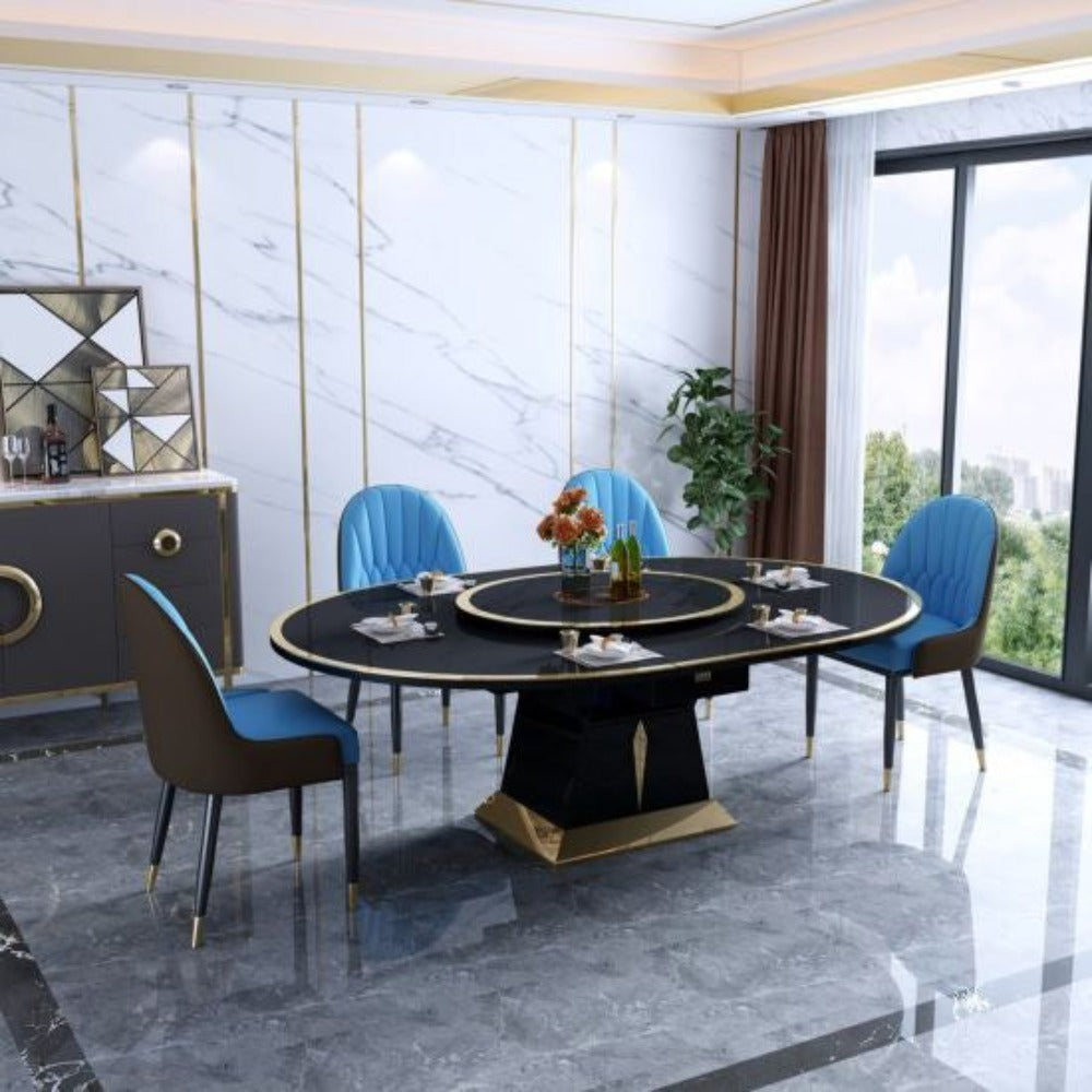 Practo Luxury 6 Seater Dining Table - Nice Maple