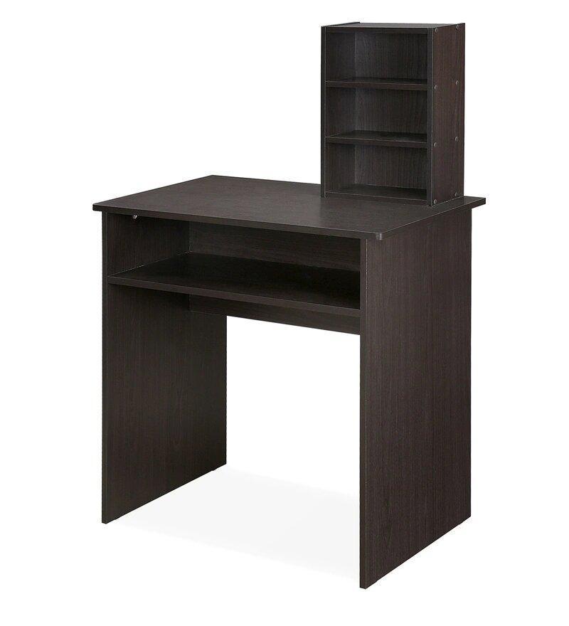 Simple Study Table in Wenge Color - Nice Maple