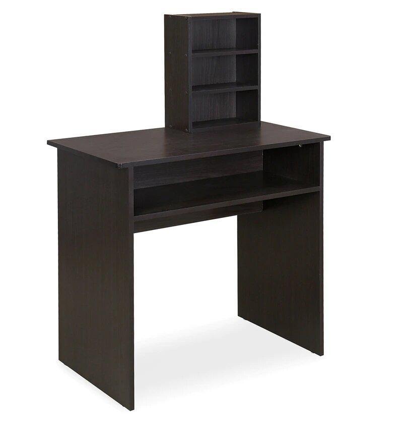 Simple Study Table in Wenge Color - Nice Maple