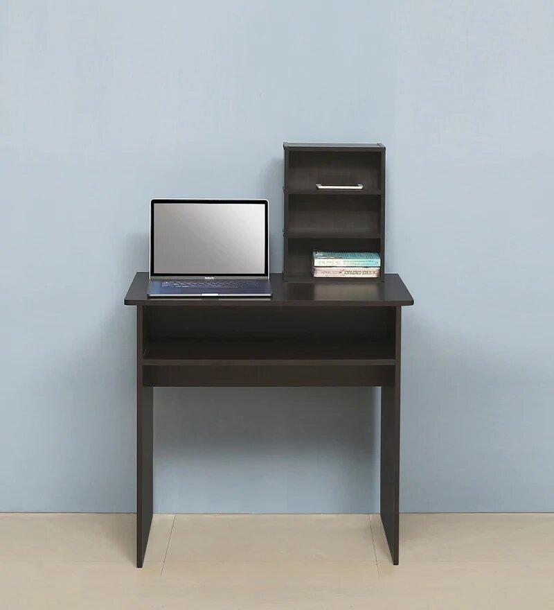 Simple Study Table in Wenge Color - Nice Maple