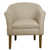 Porch & Den Kings-well Barrel Accent Chair - Nice Maple