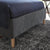 Knox Upholstered Bed in Suede - Nice Maple