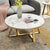 Mosco Golden Nesting Table Set of Two