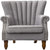 Romen Couch Accent Chair in Grey Color - Nice Maple