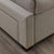 Apollo Upholstered Bed with Drawers Storage in Beige Suede - Nice Maple