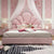 Dolcy Upholstered Bed in Pink Color Without Storage - Nice Maple