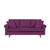 Straight Line Sofa Set in Purple - Nice Maple