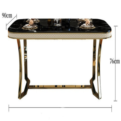 Russian Luxury Dining Table in Black