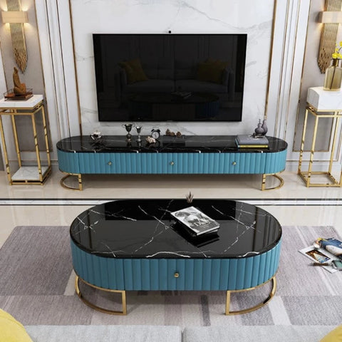 Urban Luxury Tv Unit & Center Table Combo