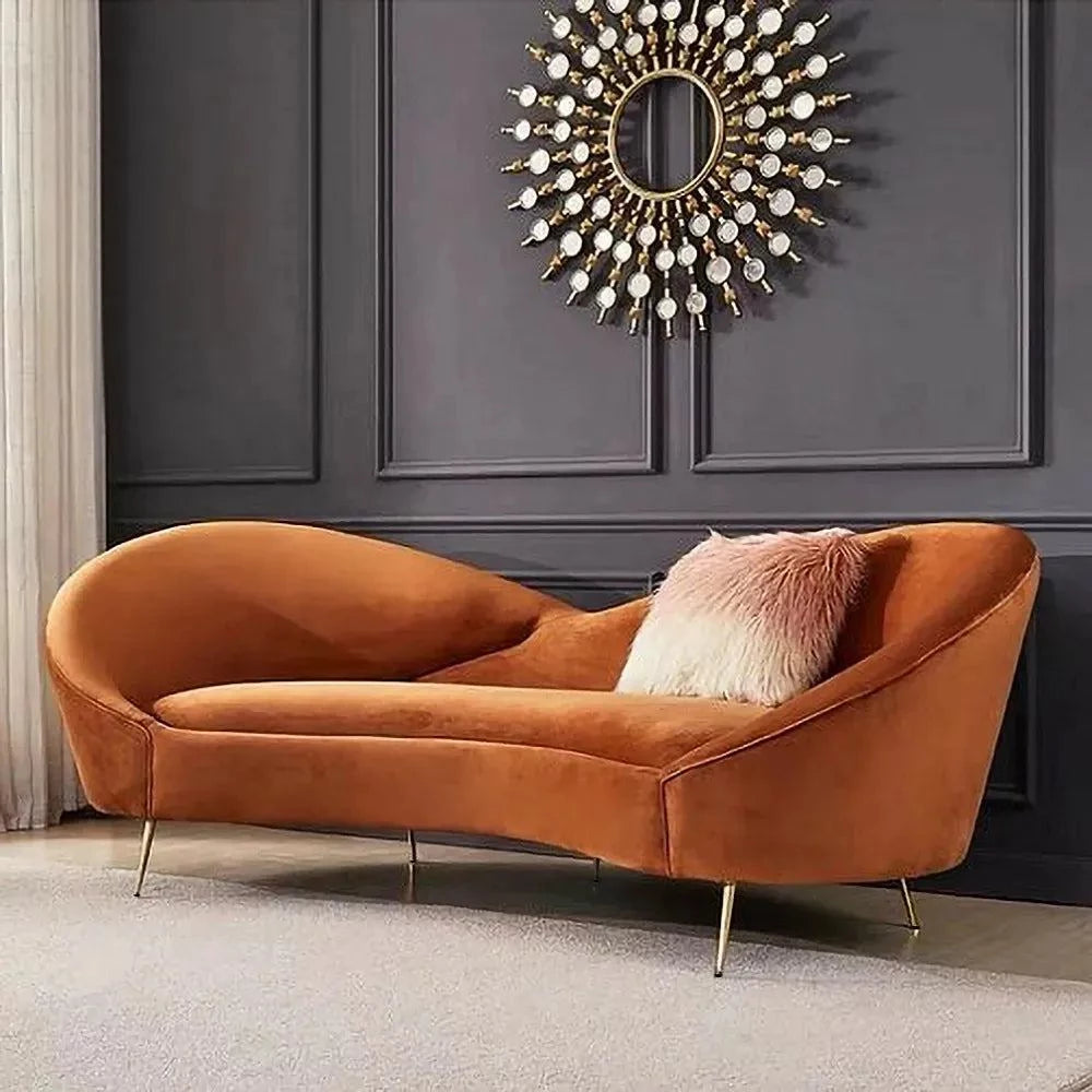 Hana Luxury Modern Velvet Upholstered
