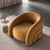Husky Suede Accent Chair - Nice Maple