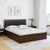 Uniline Plus Upholstered Bed with Storage In PU Polish