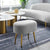 Donald Luxury Modern Suede Sofa Set in Grey (Living Room Combo) - Nice Maple