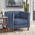 Boombox Luxury Straight Line Sofa Set in Suede