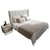 Marina Luxury Upholstered Bed In Leatherette