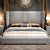 Vitara Luxury Upholstered Bed In Suede