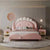 Timtom Upholstered Luxury Bed Without Storage in Pink - Nice Maple
