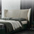 Yollo Upholstered Luxury Bed With Storage In Green Leatherette - Nice Maple
