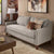 Donald Luxury Straight Line Sofa Set - Nice Maple