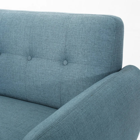 Heffy Modern Sofa Set in Molfino