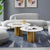 Donald Luxury Modern Suede Sofa Set in Grey (Living Room Combo) - Nice Maple