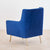 Tiktok Button-Tufted Wingback Chair In Blue - Nice Maple