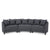 Rolex Round Modern Molfino Sectional Sofa