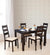 Tony 4 Seater Dining Table in Wenge Color - Nice Maple