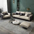 Mono Luxury Modern Suede Sofa Sets In Leatherette - Nice Maple