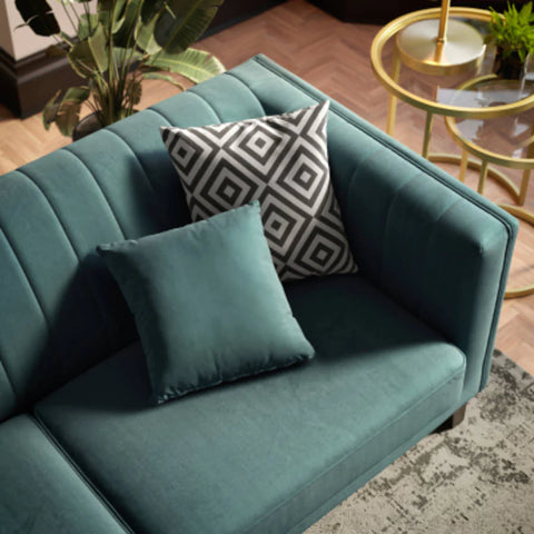 Wildo Luxury Sofa Set in Suede