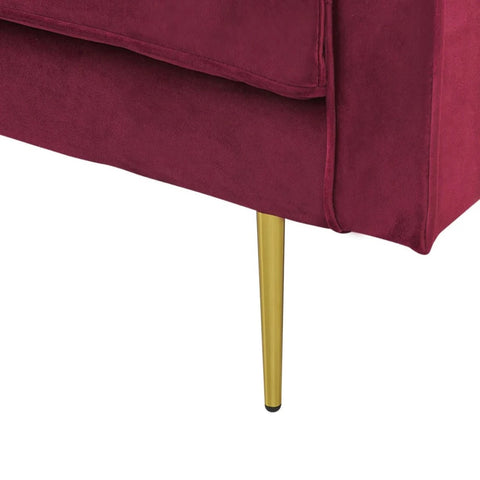 Jasmine Lounger in Maroon Color