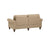 Maxo Straight Line Sofa Set in Cotton